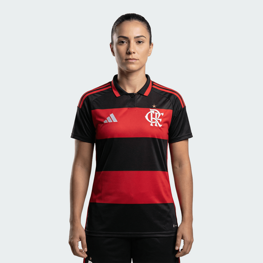Camisa Feminina Adidas Flamengo 2026/27 I Torcedor