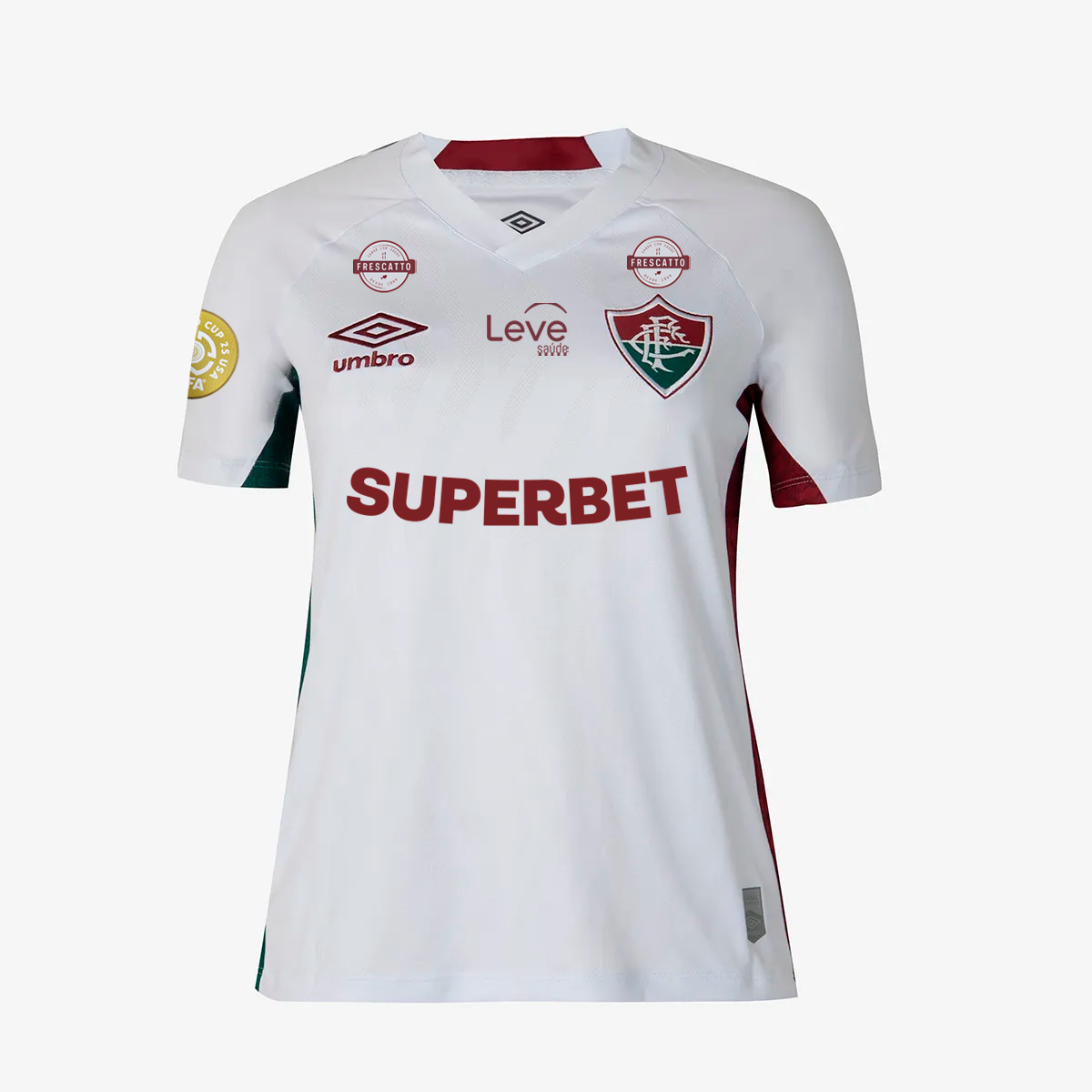 Camisa Feminina Umbro Fluminense 2025/26 II Torcedor Com Patrocínio