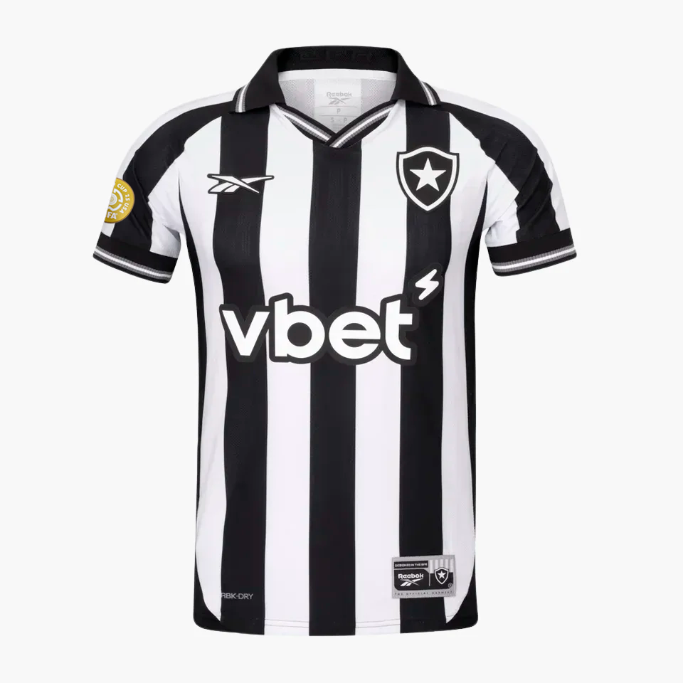 Camisa Reebok Botafogo 2025/26 I Torcedor