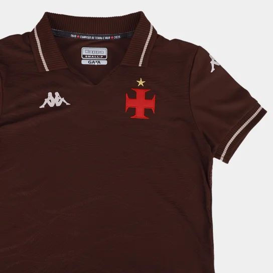 Camisa Feminina Kappa Vasco da Gama 2025/26 III Torcedor