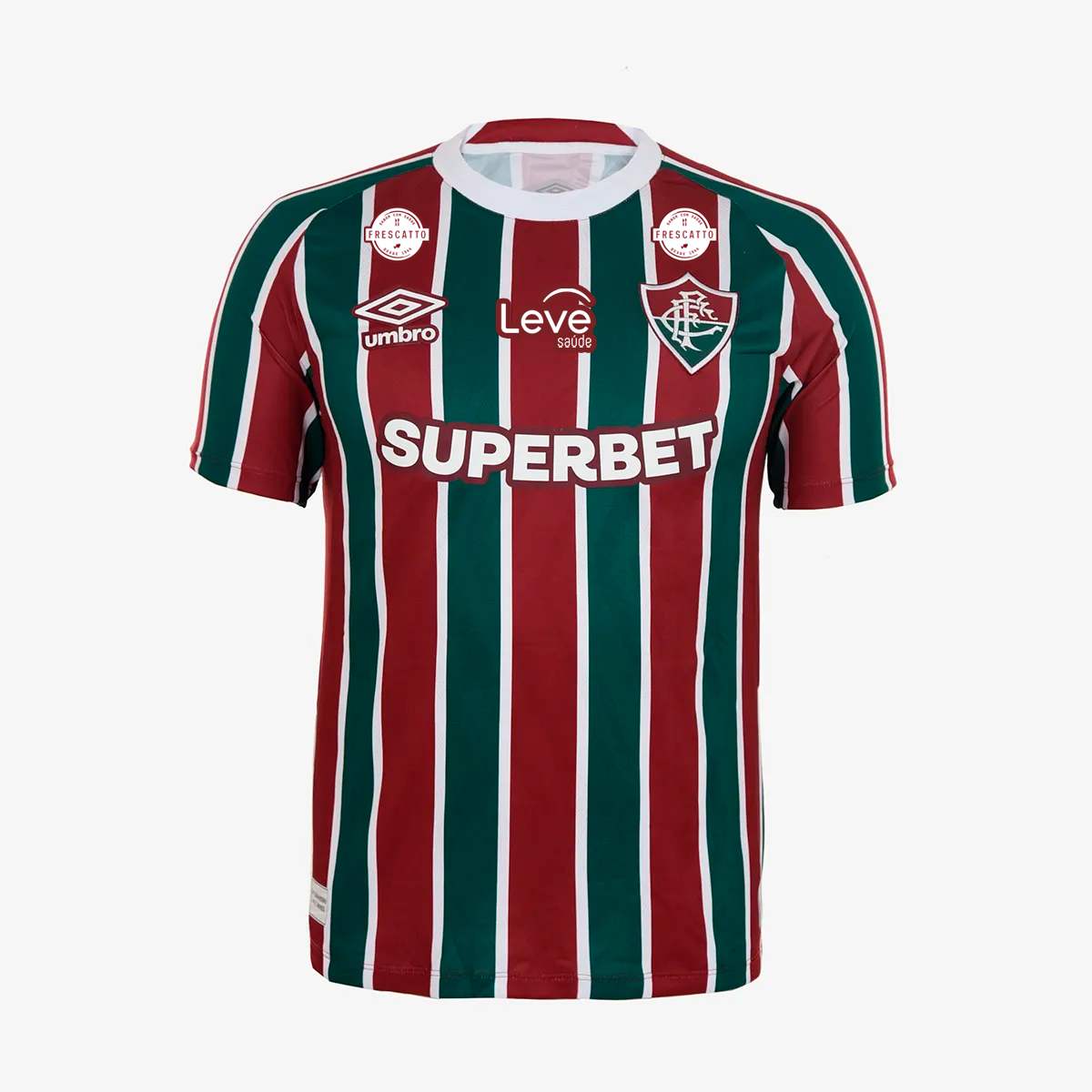 Camisa Umbro Fluminense 2025/26 I Torcedor Com Patrocinios
