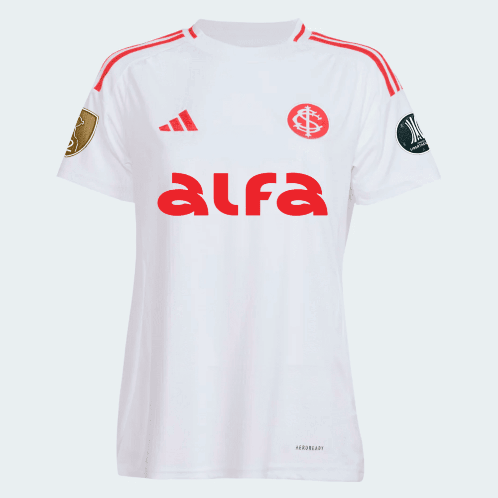 Camisa Feminina adidas Internacional 2025/26 II Torcedor Com Patrocínios