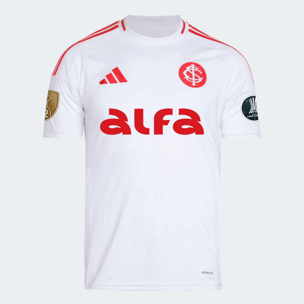 Camisa adidas Internacional 2025/26 II Torcedor Com Patrocínios