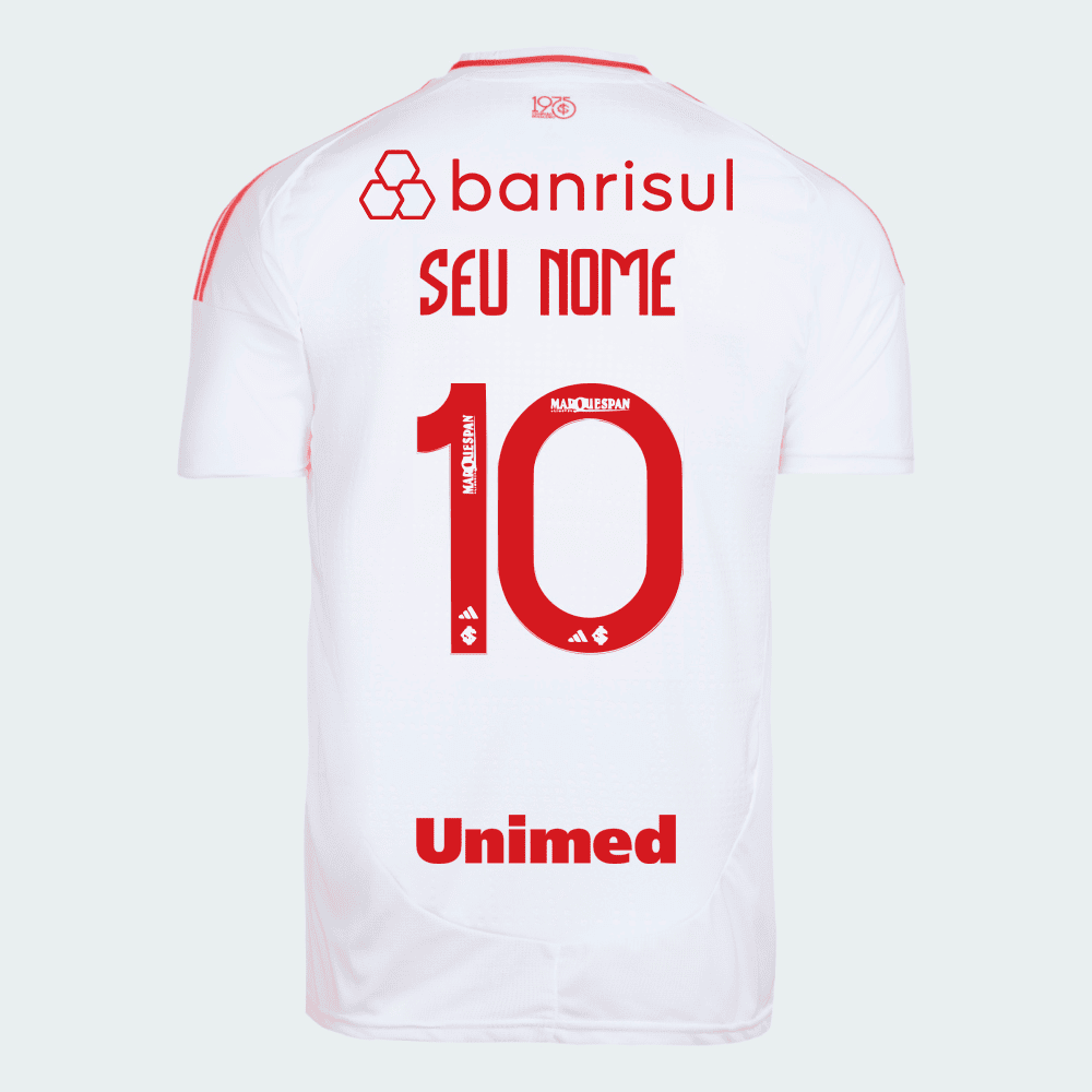 Camisa adidas Internacional 2025/26 II Torcedor Com Patrocínios