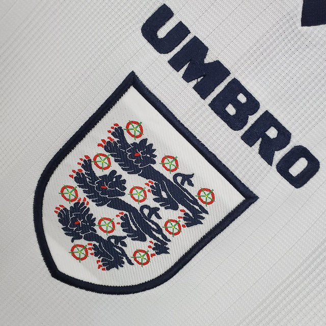 Camisa Retrô Seleção da Inglaterra 1996 Umbro
