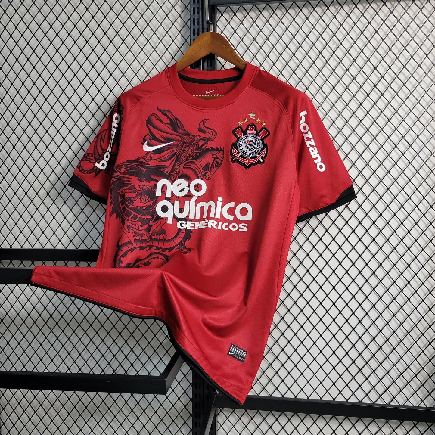 Camisa Corinthians III 11/12 - Retrô Vemelho
