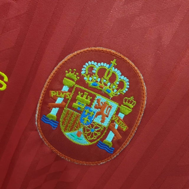 Camisa Retrô Seleção da Espanha I 1994 Adidas