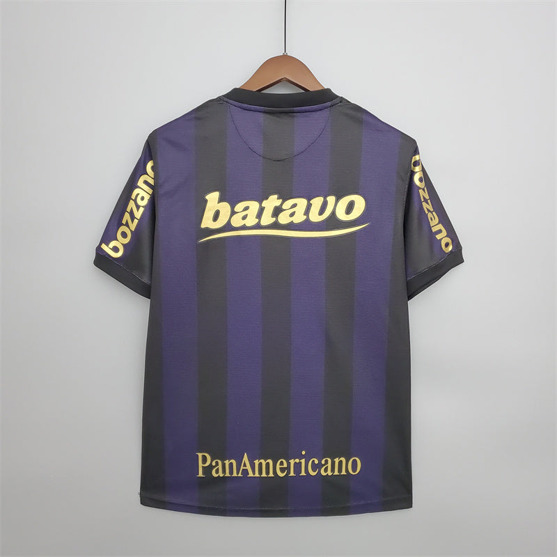Camisa Corinthians Third 09/10 - Retrô Roxa e preta