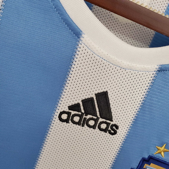 Camisa Retrô Seleção da Argentina I 2010 Adidas