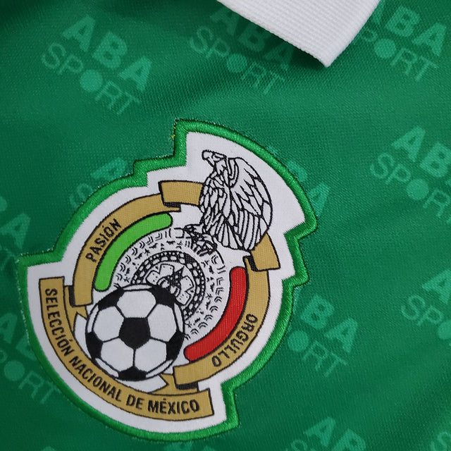 Camisa Seleção do México Retrô 1995 Aba Sport