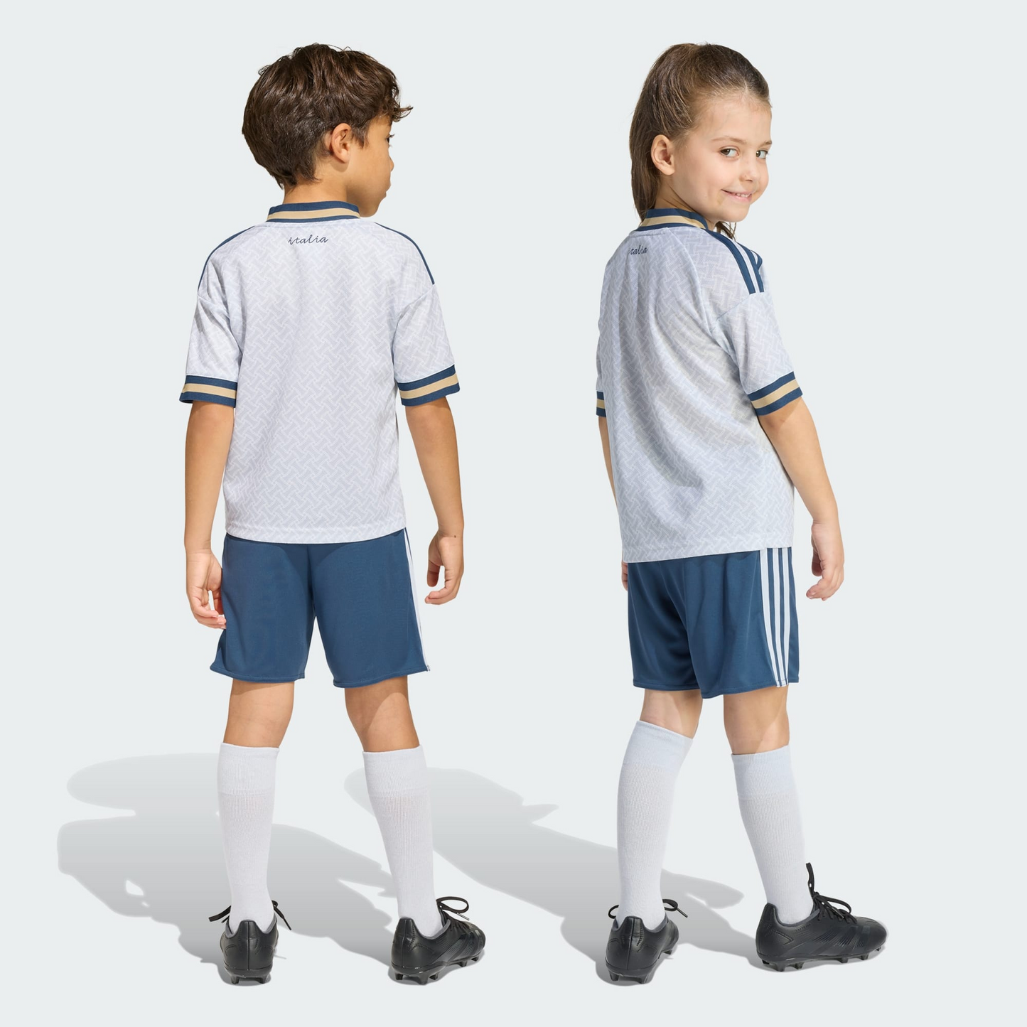 Conjunto Infantil Itália 2026/27 II Kit Adidas