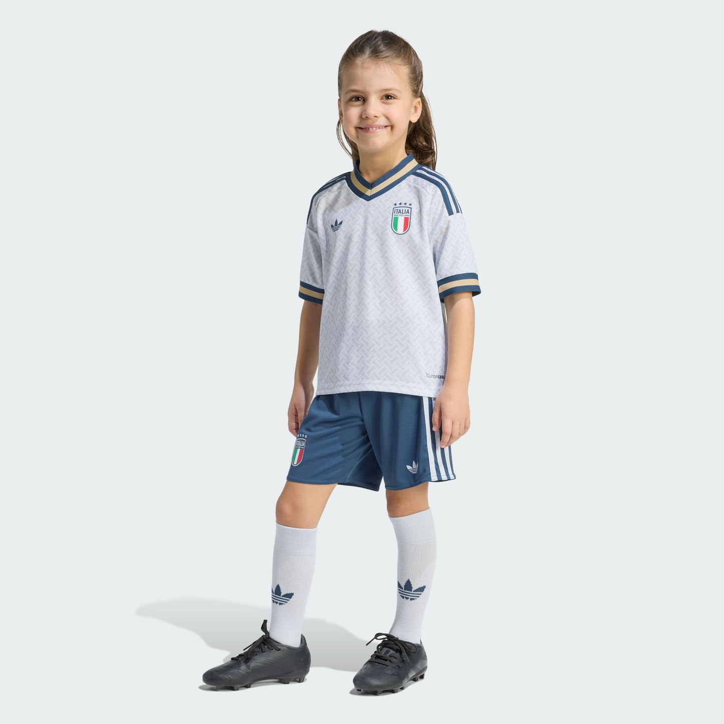 Conjunto Infantil Itália 2026/27 II Kit Adidas