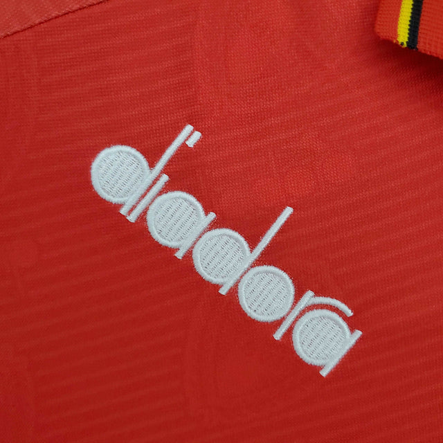 Camisa Bélgica Retrô 1995 Diadora