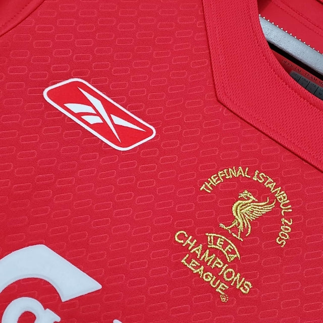 Camisa Liverpool Retrô 2005   Reebok