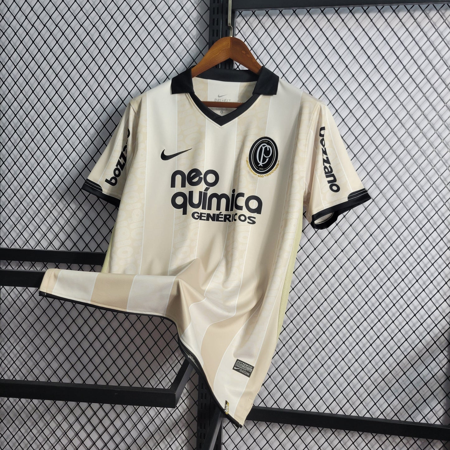 Camisa Corinthians 100th - Retrô Bege
