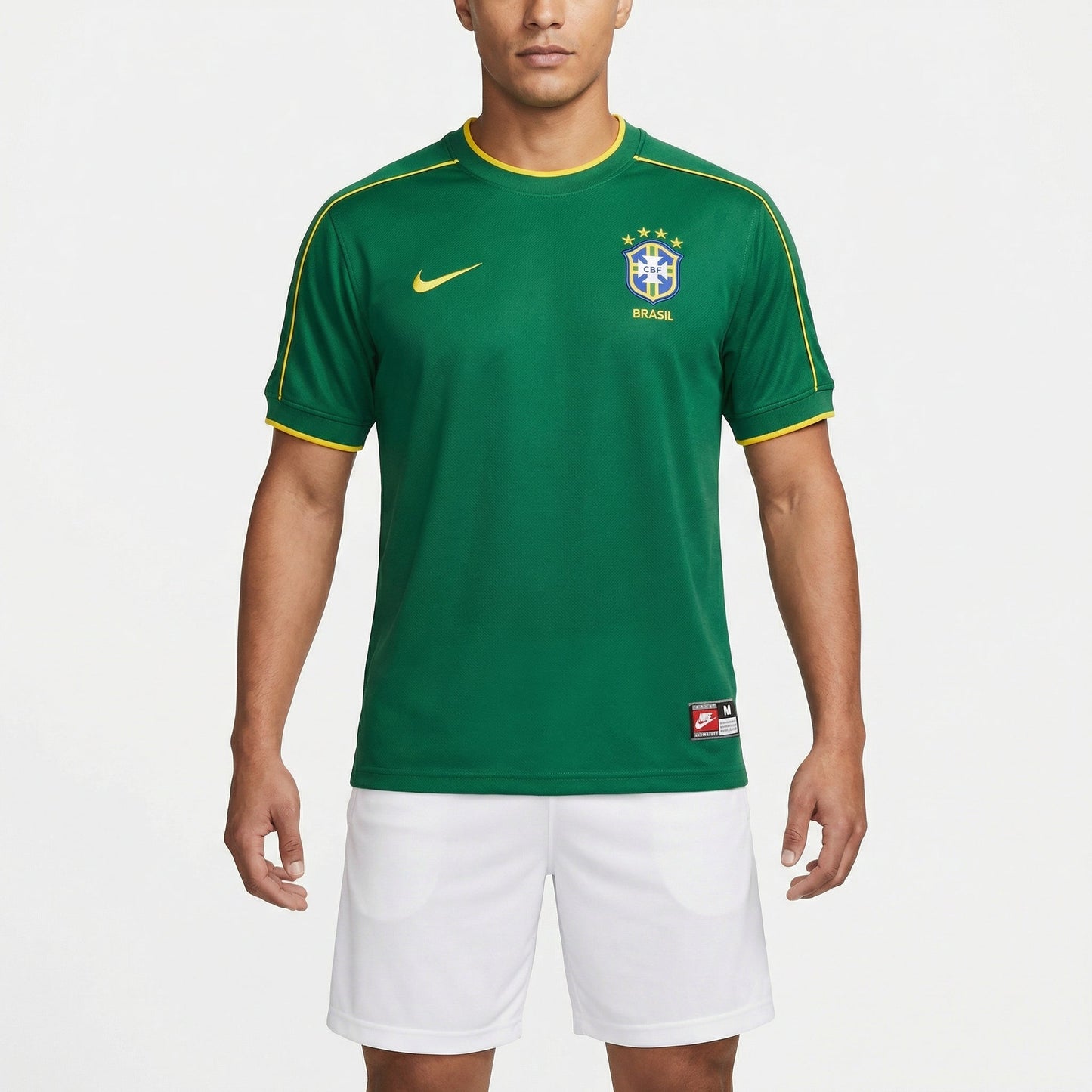 Camisa Nike Goleiro Retrô Brasil 1998