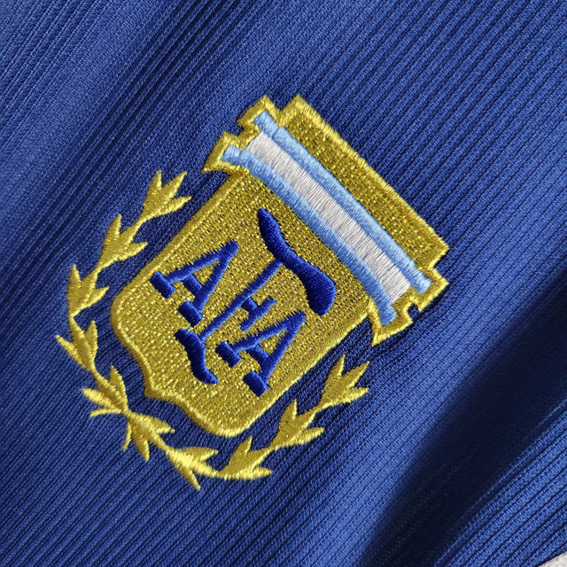 Camisa Retrô Seleção da Argentina II 1998 Adidas
