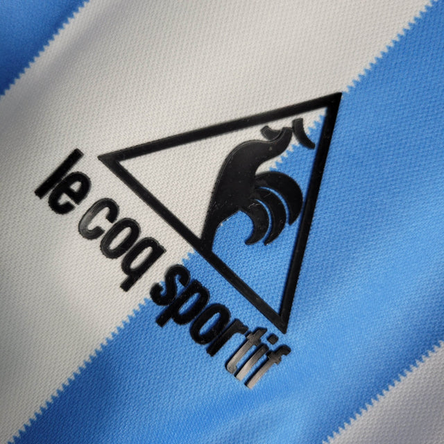 Camisa Retrô Seleção da Argentina I 1986 Le Coq Sportif