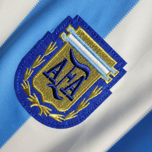 Camisa Retrô Seleção da Argentina I 1986 Le Coq Sportif