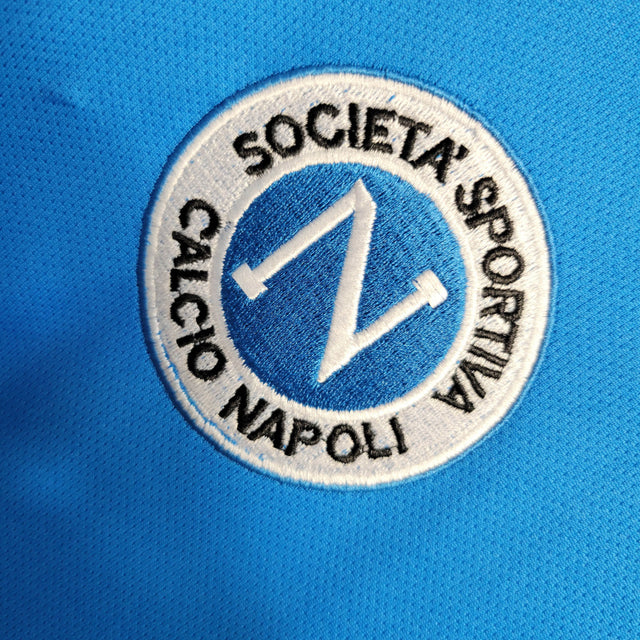 Camisa Retrô Napoli I 1988/1989  Ennere Masculina