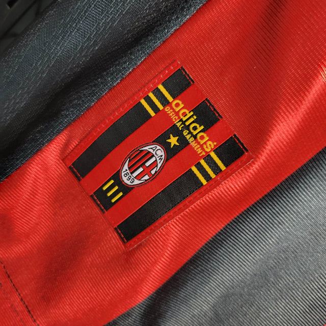 Camisa Retrô AC Milan I 1998/1999  Masculina Adidas