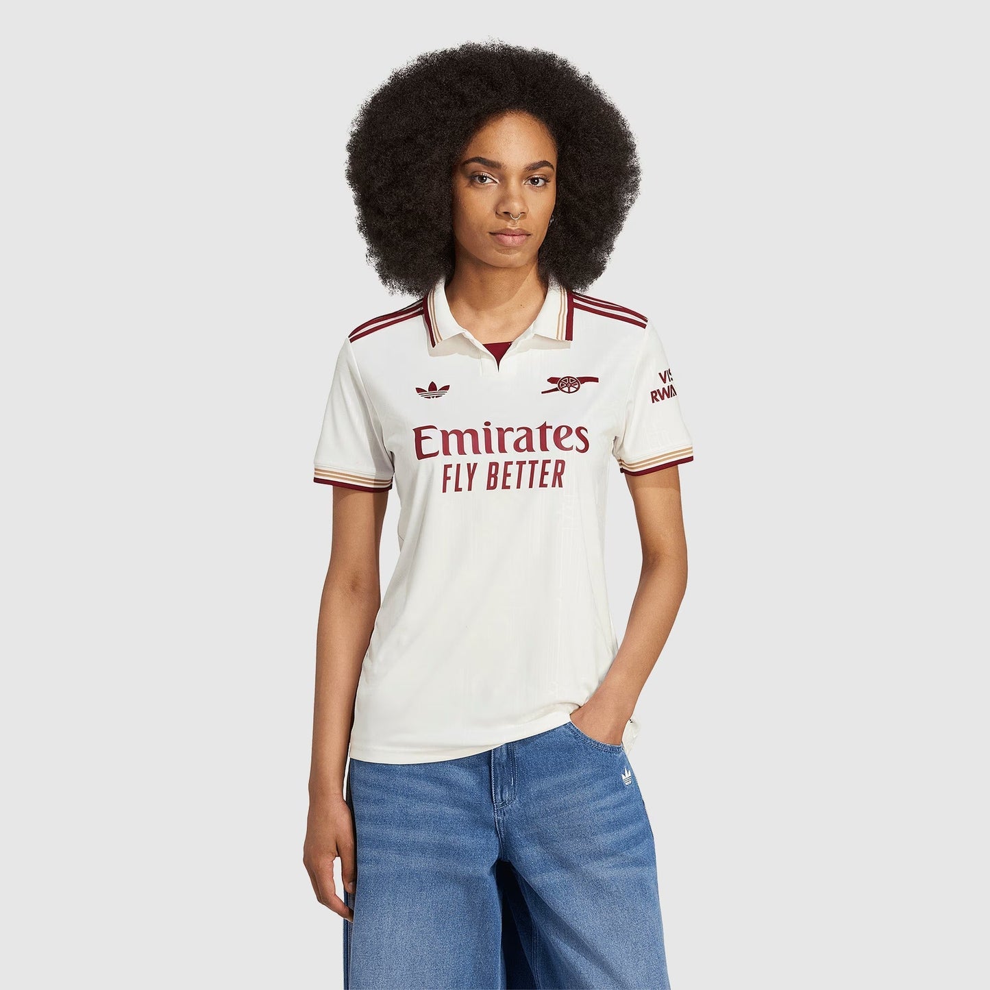 Camisa Feminina adidas Originnals Arsenal 2025/26 III Torcedor