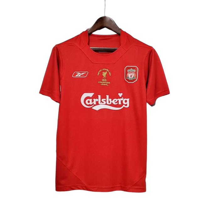 Camisa Liverpool Retrô 2005   Reebok