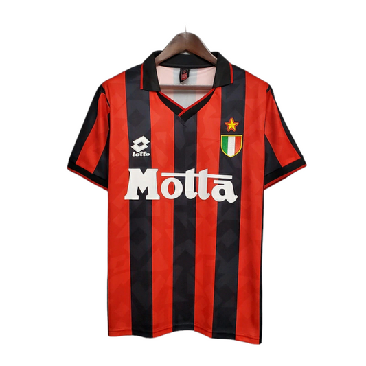 Camisa Retrô AC Milan I 1993/1994  Masculina Lotto