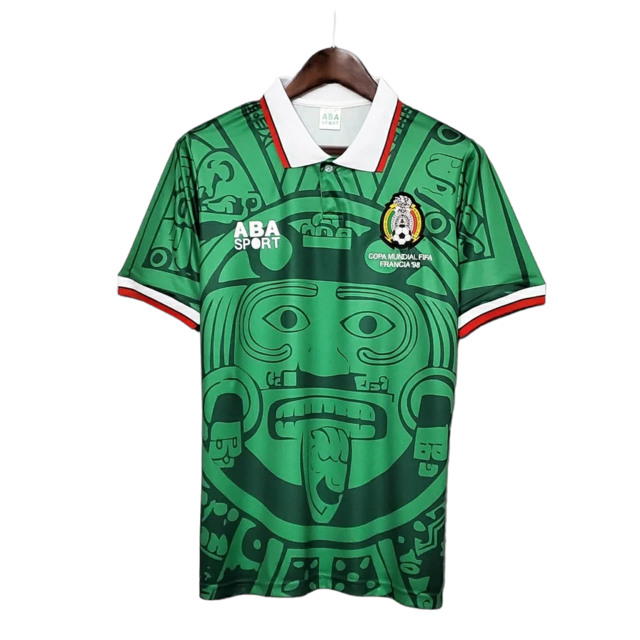 Camisa Retrô Seleção do México 1998 Aba Sport