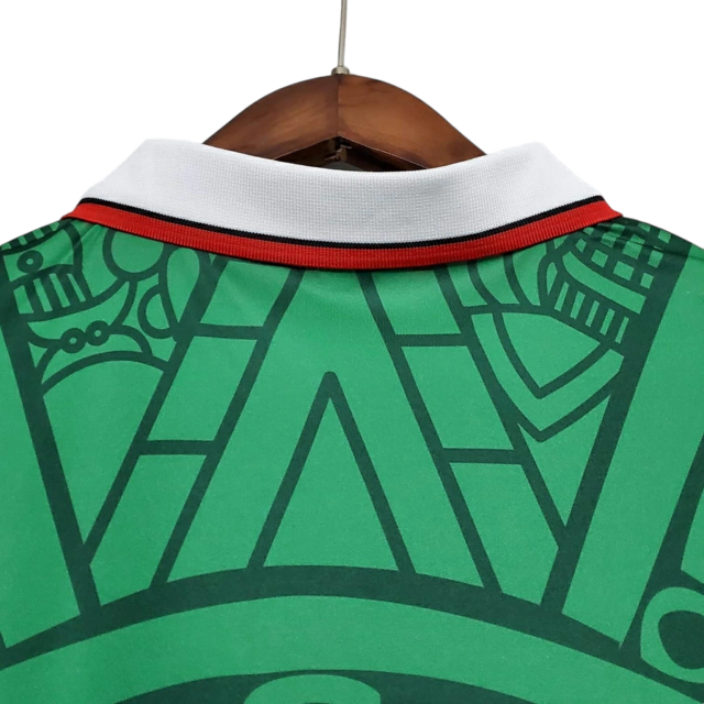 Camisa Retrô Seleção do México 1998 Aba Sport