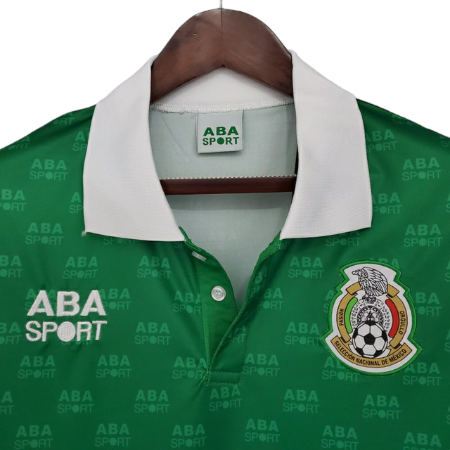 Camisa Seleção do México Retrô 1995 Aba Sport
