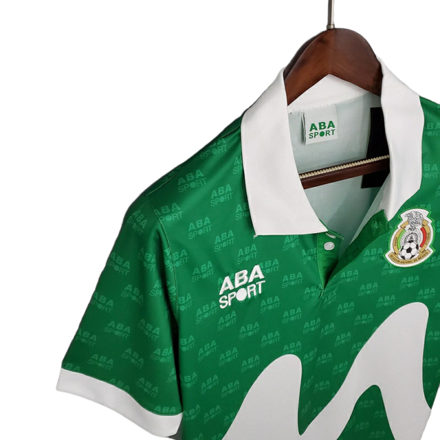 Camisa Seleção do México Retrô 1995 Aba Sport