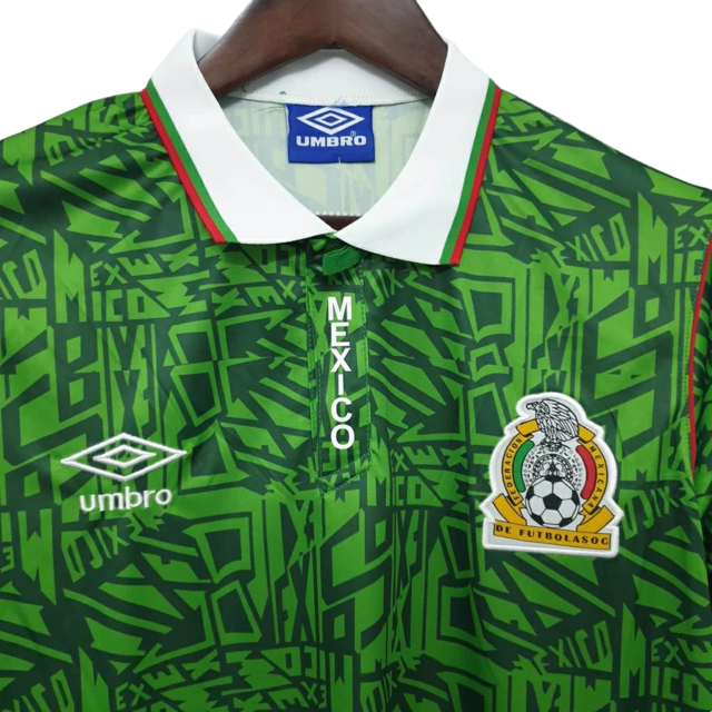 Camisa Seleção do México Retrô 1994 Umbro