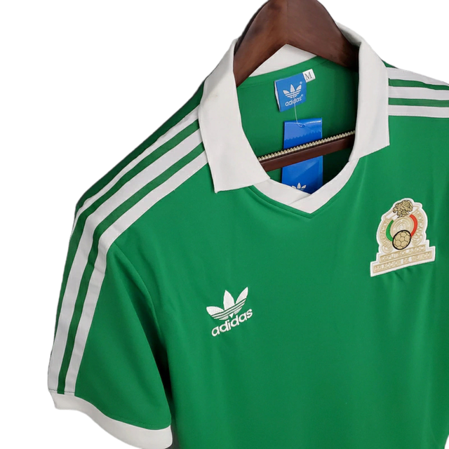 Camisa Seleção do México Retrô 1986  Adidas