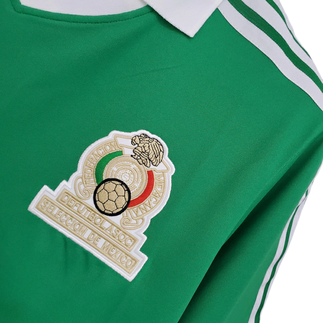Camisa Seleção do México Retrô 1986  Adidas
