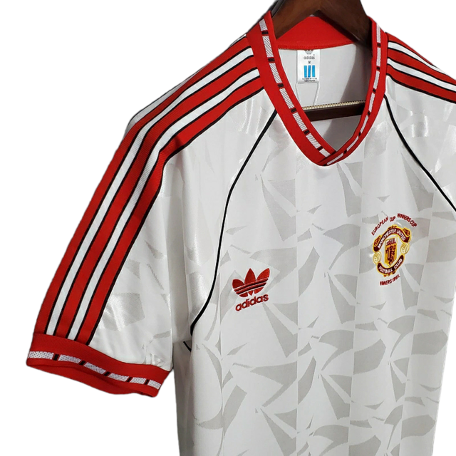 Camisa Manchester United Retrô 1991   Adidas