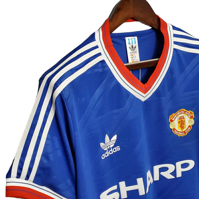 Camisa Manchester United Retrô 1986/1988   Adidas