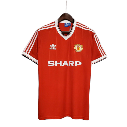 Camisa Manchester United Retrô 1983/1984   Adidas