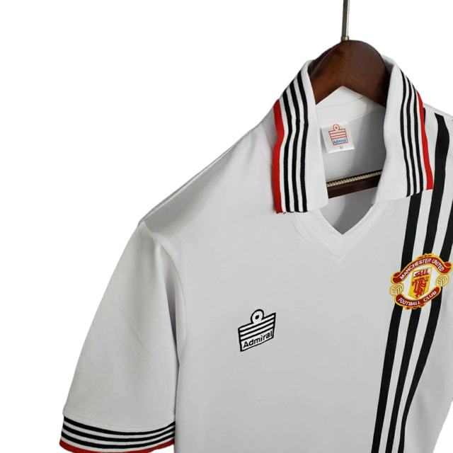 Camisa Manchester United Retrô 1975/1980   Admiral