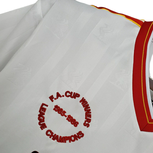 Camisa Retrô Liverpool 1985/1986  Masculina