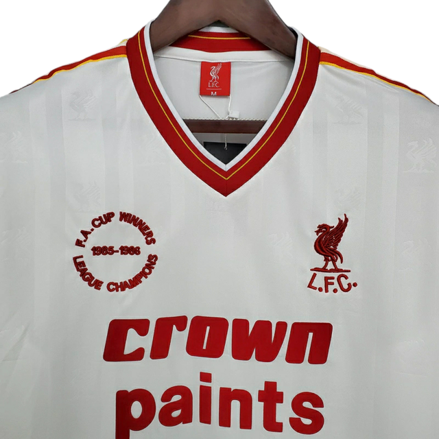 Camisa Retrô Liverpool 1985/1986  Masculina