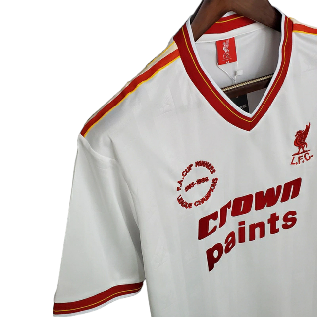 Camisa Retrô Liverpool 1985/1986  Masculina