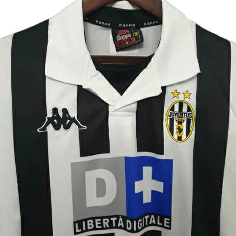 Camisa Retrô Juventus I 1999/2000  Kappa Masculina