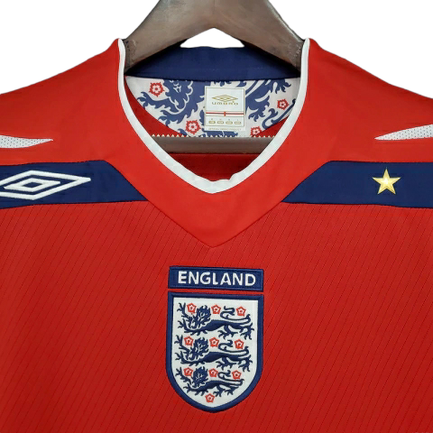 Camisa Retrô Seleção da Inglaterra 2008/2009 Umbro