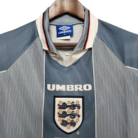 Camisa Retrô Seleção da Inglaterra 1996 Umbro