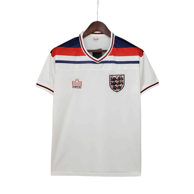 Camisa Retrô Seleção da Inglaterra 1982 Admiral