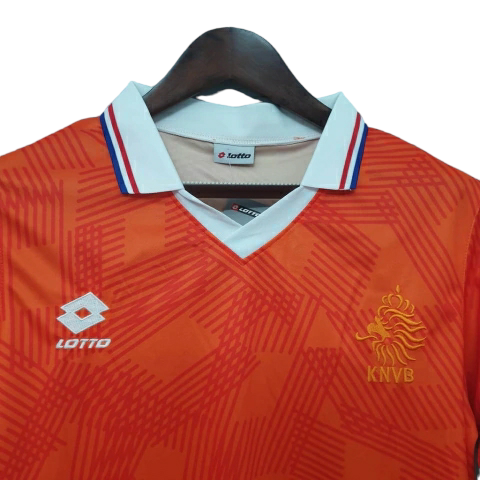 Camisa Retrô Seleção da Holanda I 1991 Lotto