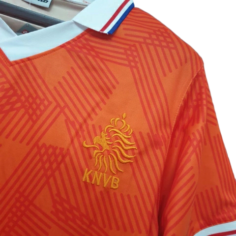 Camisa Retrô Seleção da Holanda I 1991 Lotto