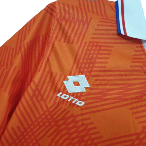 Camisa Retrô Seleção da Holanda I 1991 Lotto