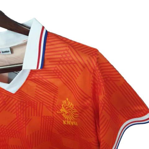 Camisa Retrô Seleção da Holanda I 1991 Lotto